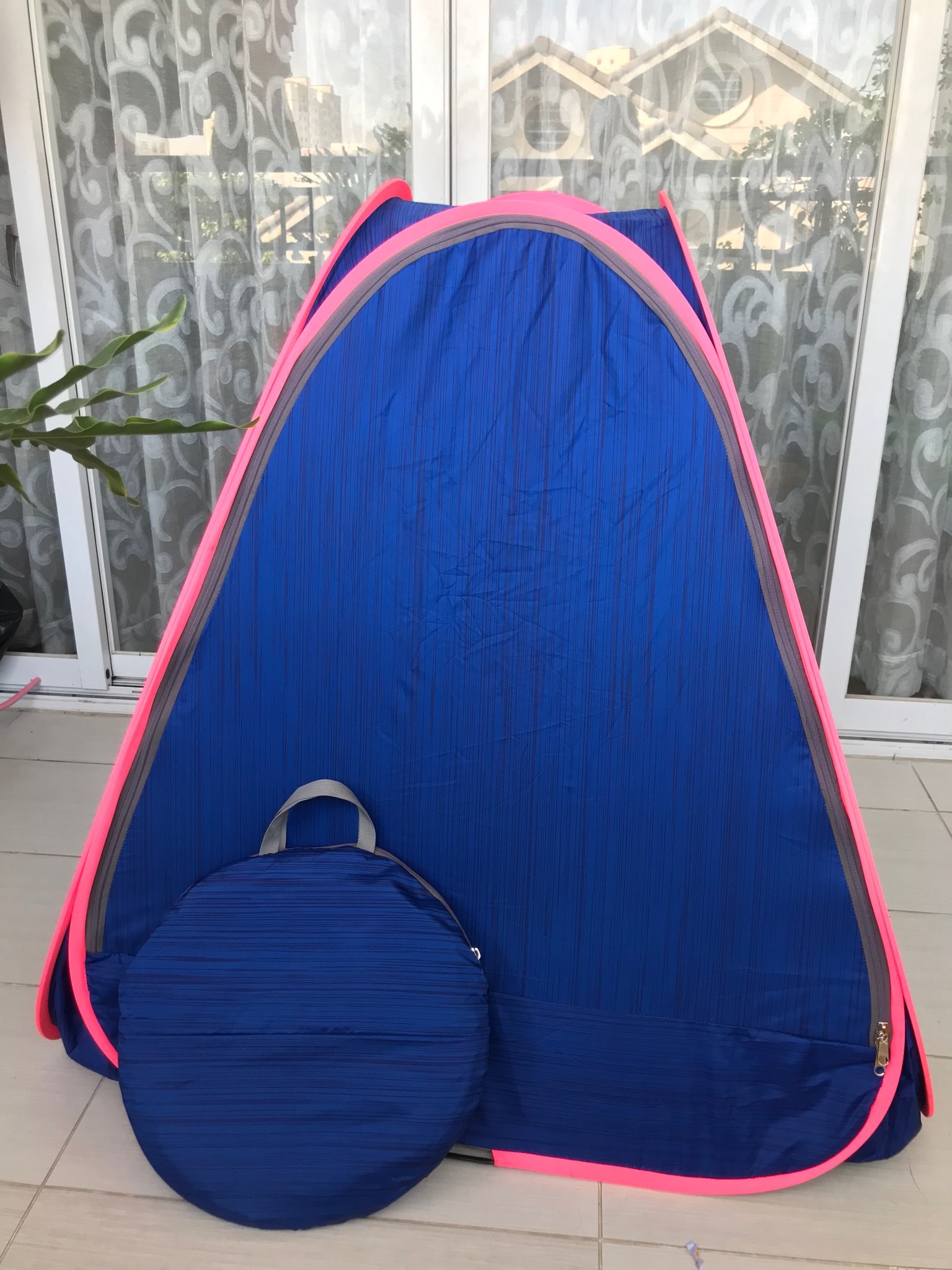 LỀU XÔNG HƠI TỰ BUNG CAO CẤP MOMCARE VẢI DÀY DẶN(Màu ngẫu nhiên)