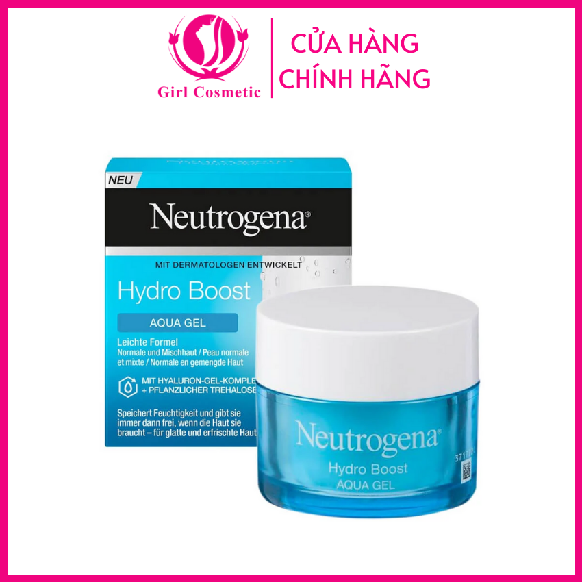 Kem dưỡng ẩm Neutrogena Hydro Boost Aqua Gel cho da dầu mẫu mới