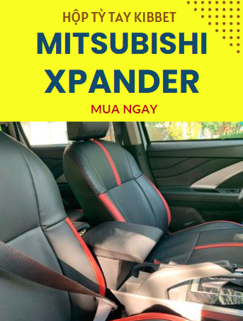 Hộp tỳ tay Mitsubishi Xpander- Kibbet - Không khoan vít- Loại 1490