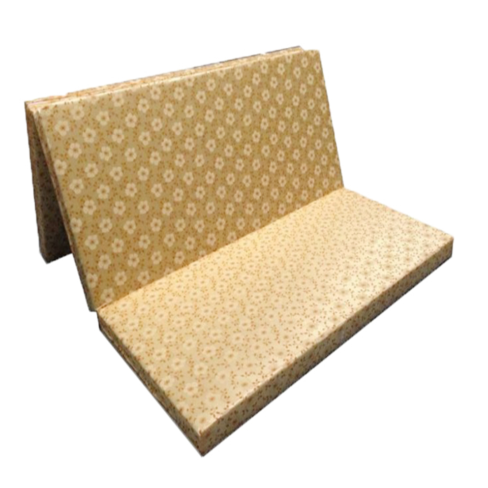 Nệm pe , nệm bông ép gấp 3, nệm mỏng dày 3cm, dày 5cm nhiều kích thước giao màu ngẫu nhiên