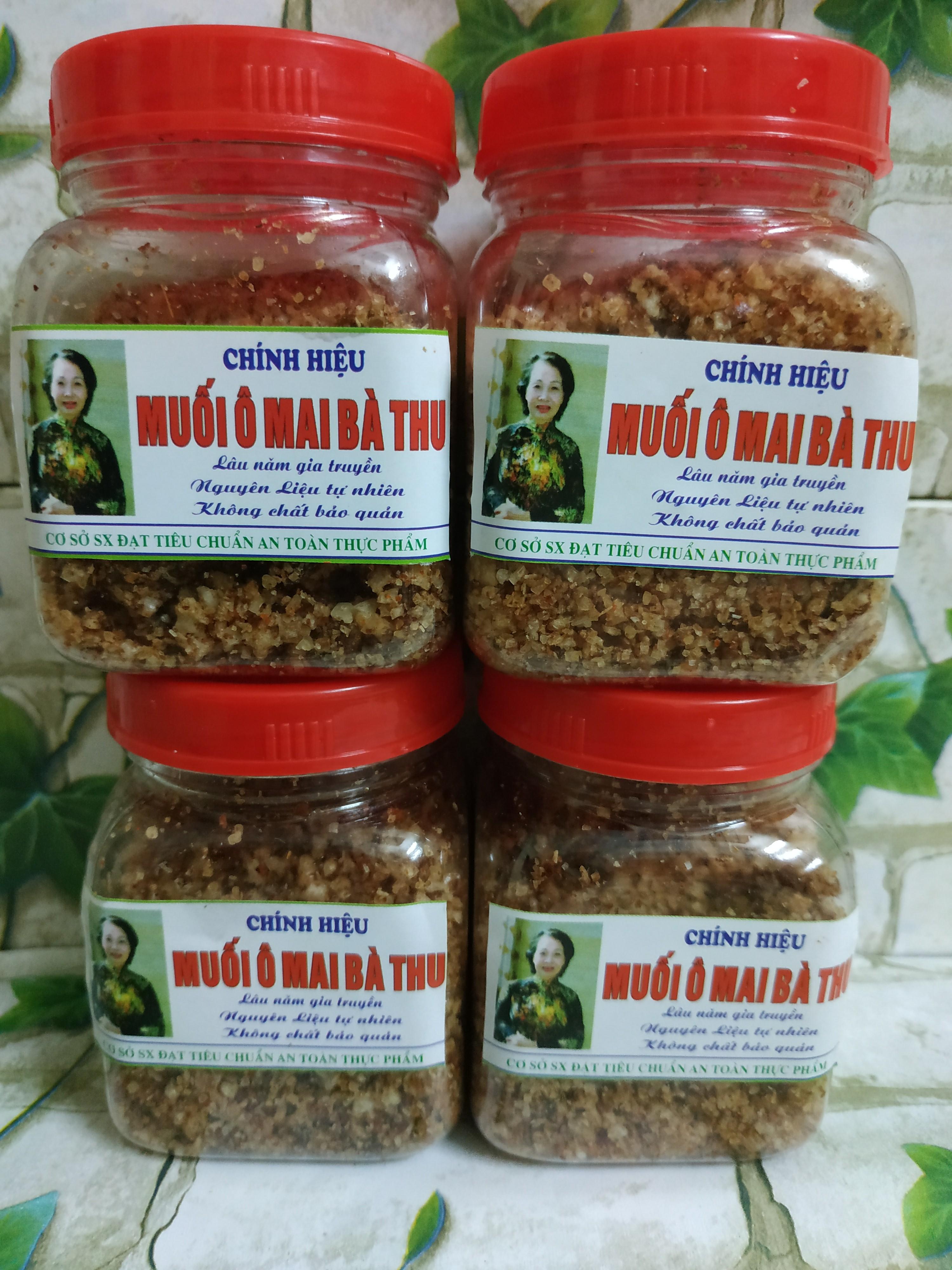 4 HỘP - MUỐI Ô MAI BÀ THU - HÀ NỘI