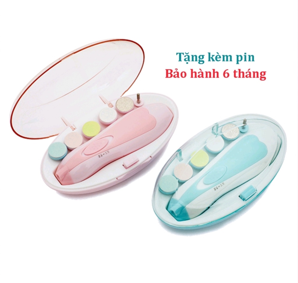 Bộ dụng cụ cắt bấm và dũa móng tay an toàn cho bé