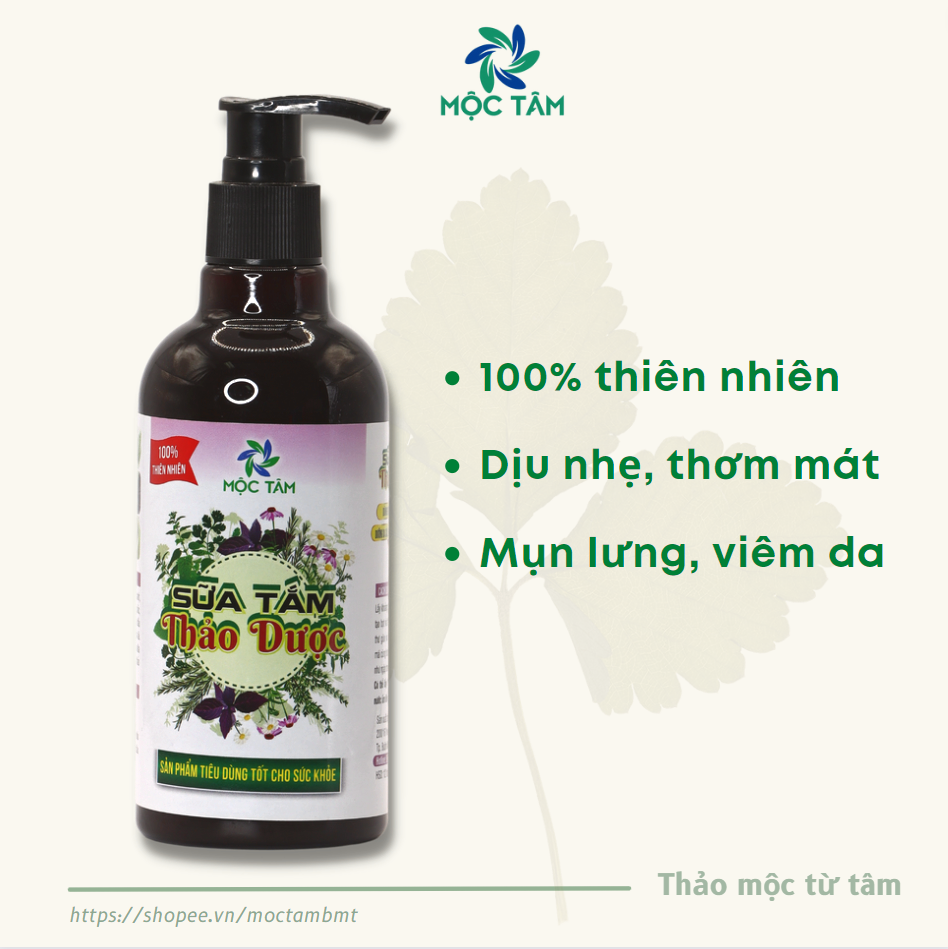 Sữa Tắm Thảo Dược Mộc Tâm