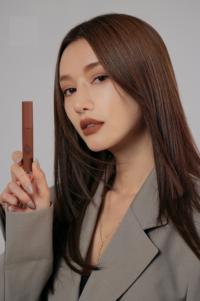 Son Kem Lì 3CE Mịn Màng Như Nhung 3CE Velvet Lip Tint 3ce Bitter Hour  4g