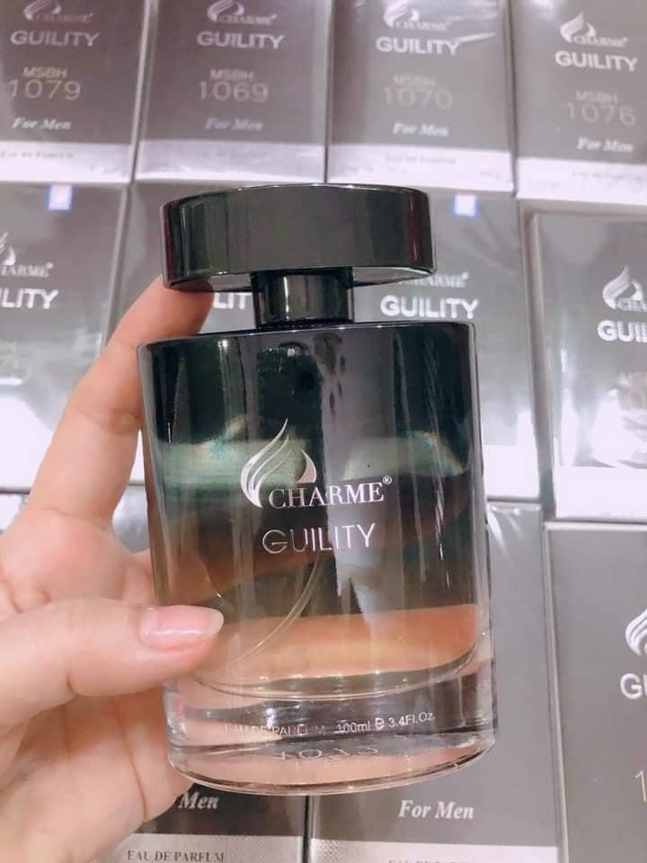 Nước Hoa Nam Gulity 100ml - Hương Thơm Quyến Rũ, Giữ Hương Lâu