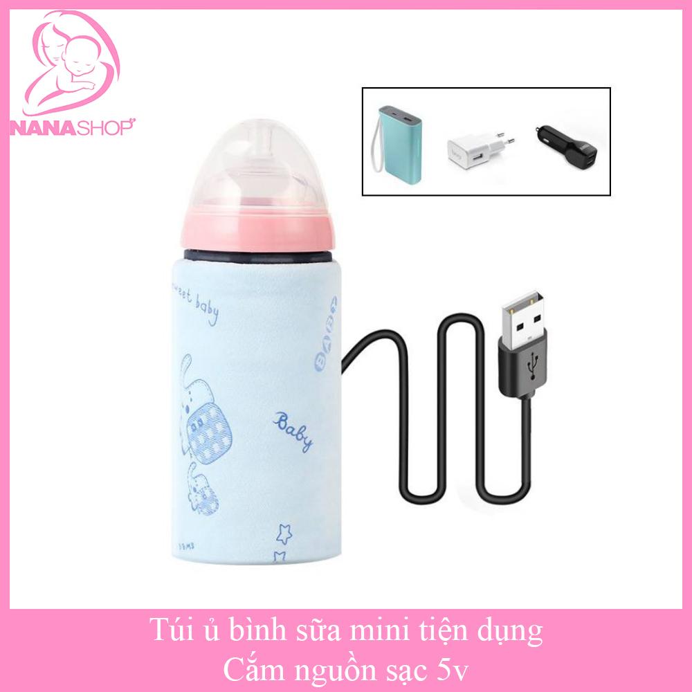 Túi ủ bình sữa mini tiện dụng