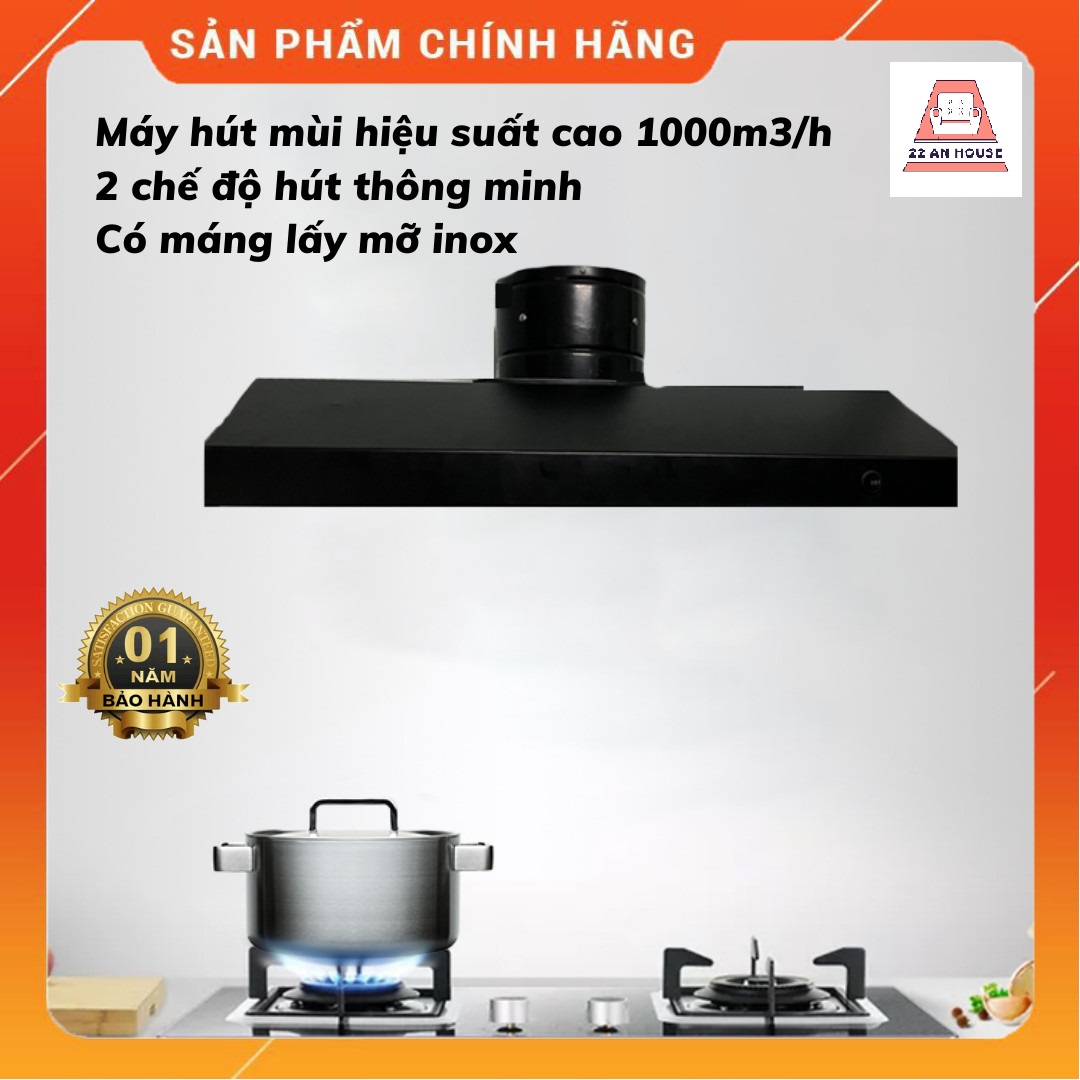 Máy hút mùi bếp giấu tủ dạng chụp hiệu suất cao