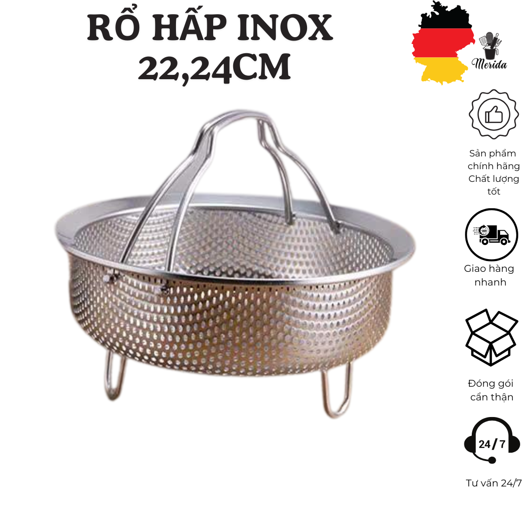Xửng hấp bánh, xửng hấp đồ ăn, rổ hấp có quai, rổ hấp đa năng, rổ hấp có quai, vỉ hấp inox vỉ hấp