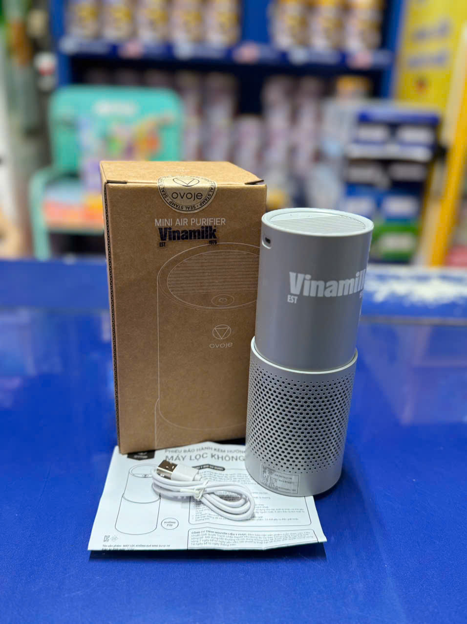 Máy lọc không khí mini Ovoje - HKM VINAMILK