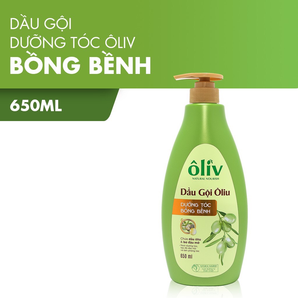 Dầu gội Ôliv Dưỡng Tóc bồng Bềnh 650ml