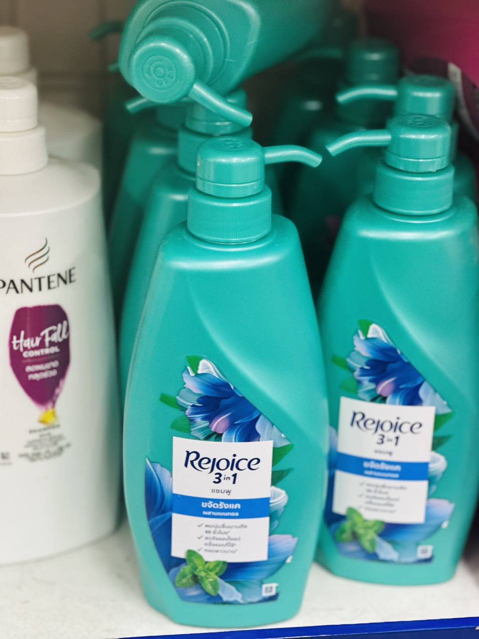 Dầu gội rejoice 525ml siêu mềm mượt 3 in 1 bảo vệ 48h - thái lan