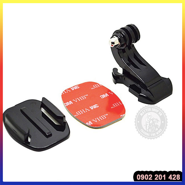 Bộ j hook, mount base và miếng dán 3m