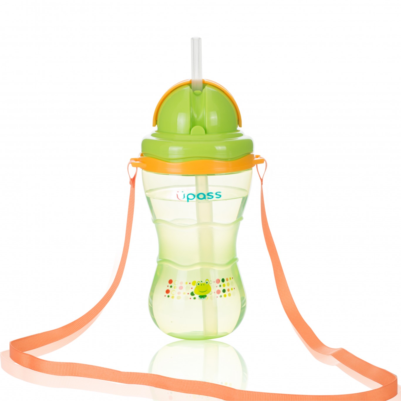 Bình ống hút có dây đeo 300ml up0300x thái lan