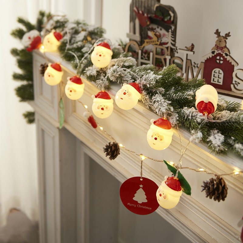 Đèn led/ Đèn nháy/ Đèn trang trí hình người tuyết dài 3 met siêu đẹp