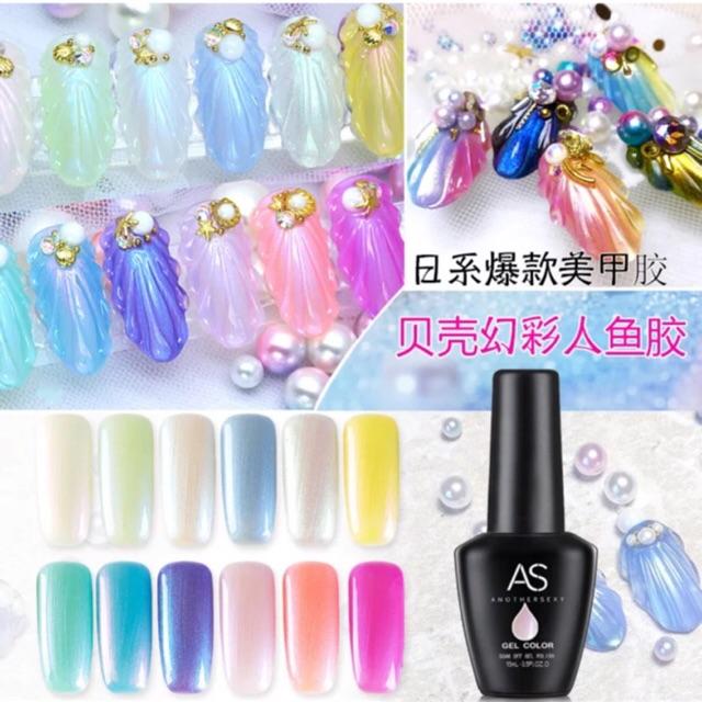 Sơn gel AS seri màu ngọc trai