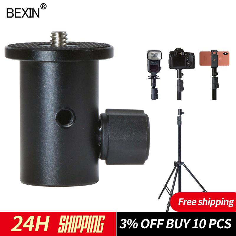 Nhôm Flash Tripod Adapter bóng Head Adapter cket 14 vít cho điện thoại