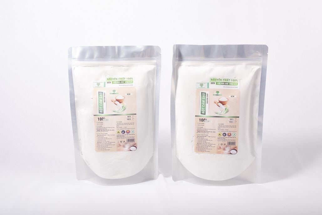 Bột cám gạo nguyên chất mẹ ken-loại 1 ký-đắp mặt nạ trắng da,tẩy tế bào chết, tắm trắng,làm bột nấu ăn đổ bánh