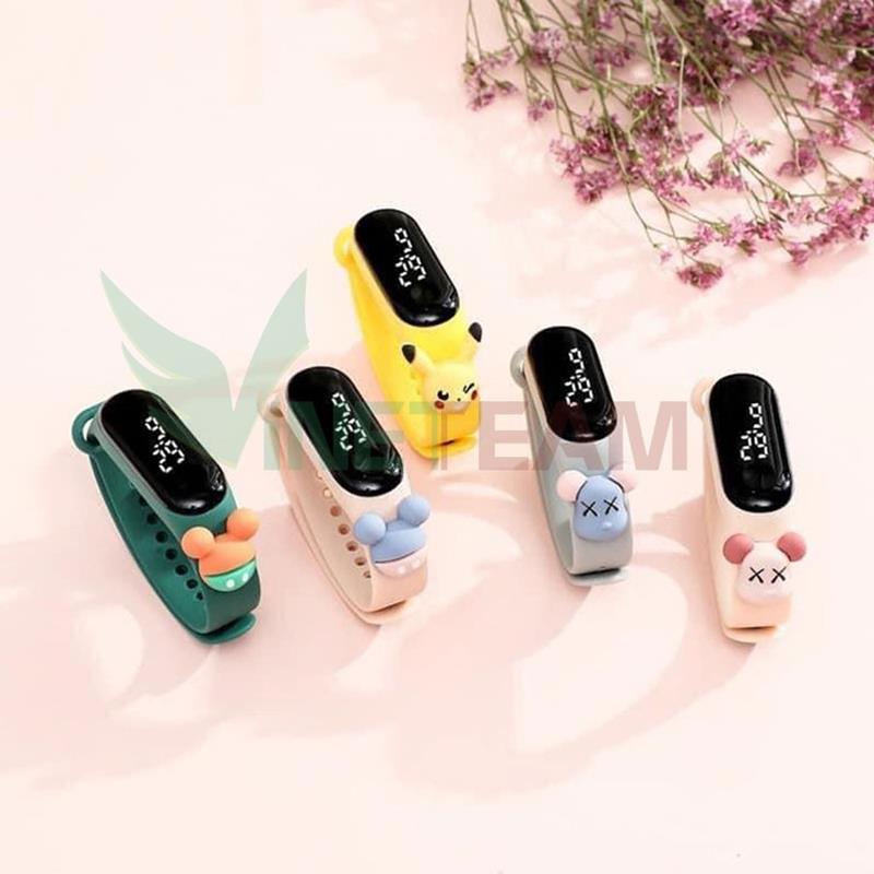 Đồng Hồ Trẻ Em ZGO DISNEY Silicon, Đồng Hồ Điện Tử Thông Minh Cho Bé -dc4251