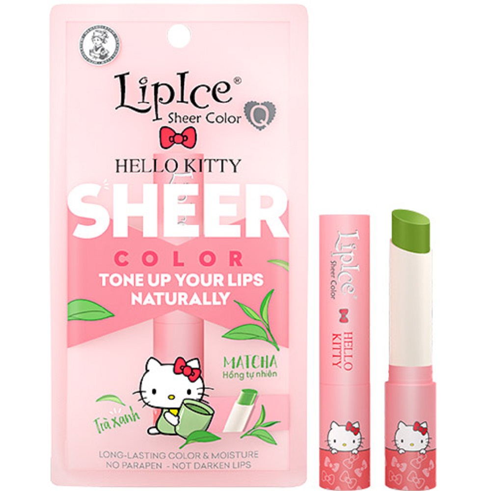 Son dưỡng lipice sheer color q 2.4g matcha