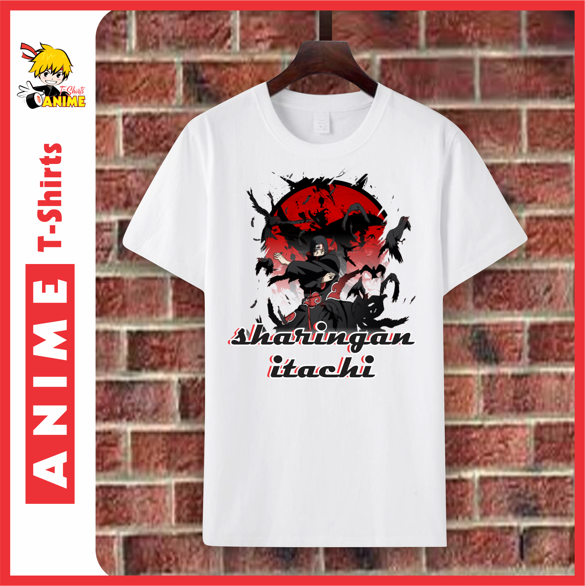 Áo thun ảo thuật Itachi - Nam nữ chung form