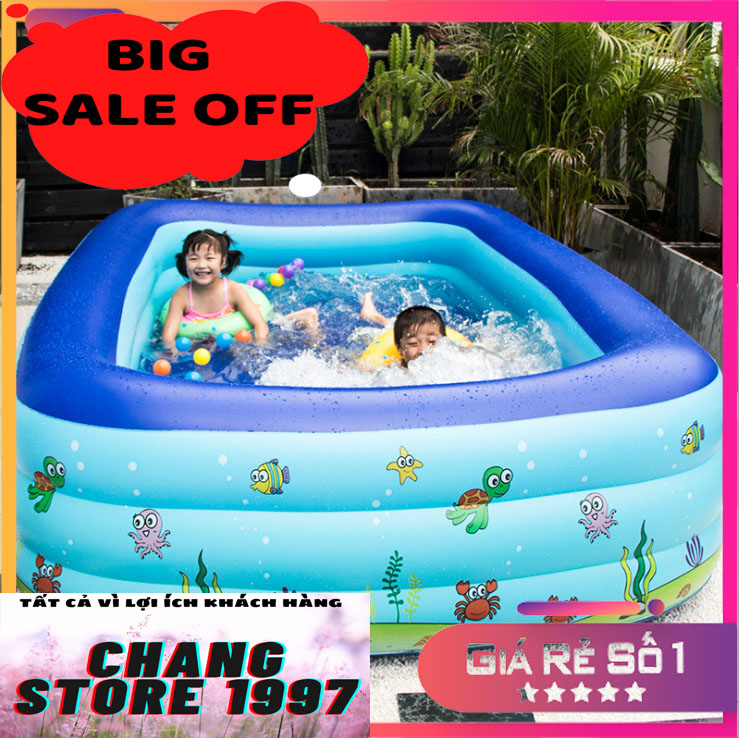 [HCM][ SIÊU SALE MÙA HÈ  ]  BỂ BƠI PHAO 23 TẦNG 1M2   1M3  1M8  CAO CẤP HÌNH CHỮ NHẬT CHO BÉ VÀ GIA ĐÌNH XUA TAN CÁI NẮNG NGÀY HÈ  THOẢI MÁI NGHỊCH NƯỚC KHÔNG LO ĐUỐI NƯỚC NHƯ Ở HỒ BƠI