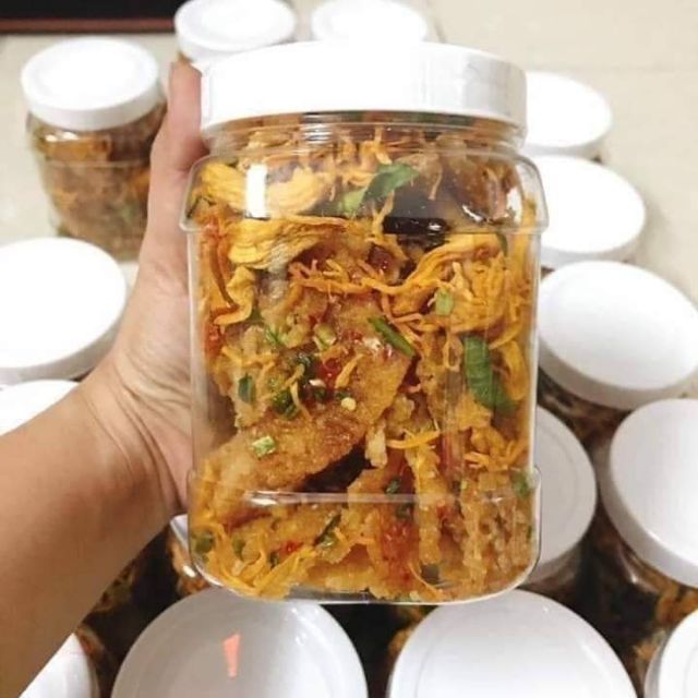 300gr cơm cháy mix khô gà