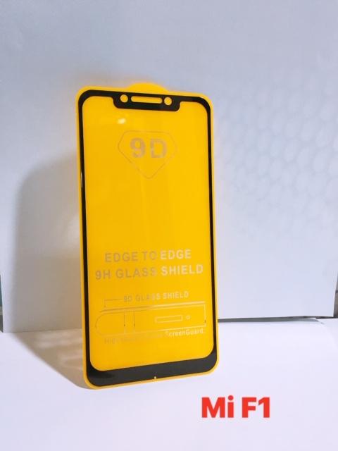 Côm bô 2 kính cường lực phủ màn cho Xiaomi Pocophone F1