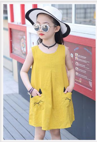 Váy thỏ trơn 100% cotton
