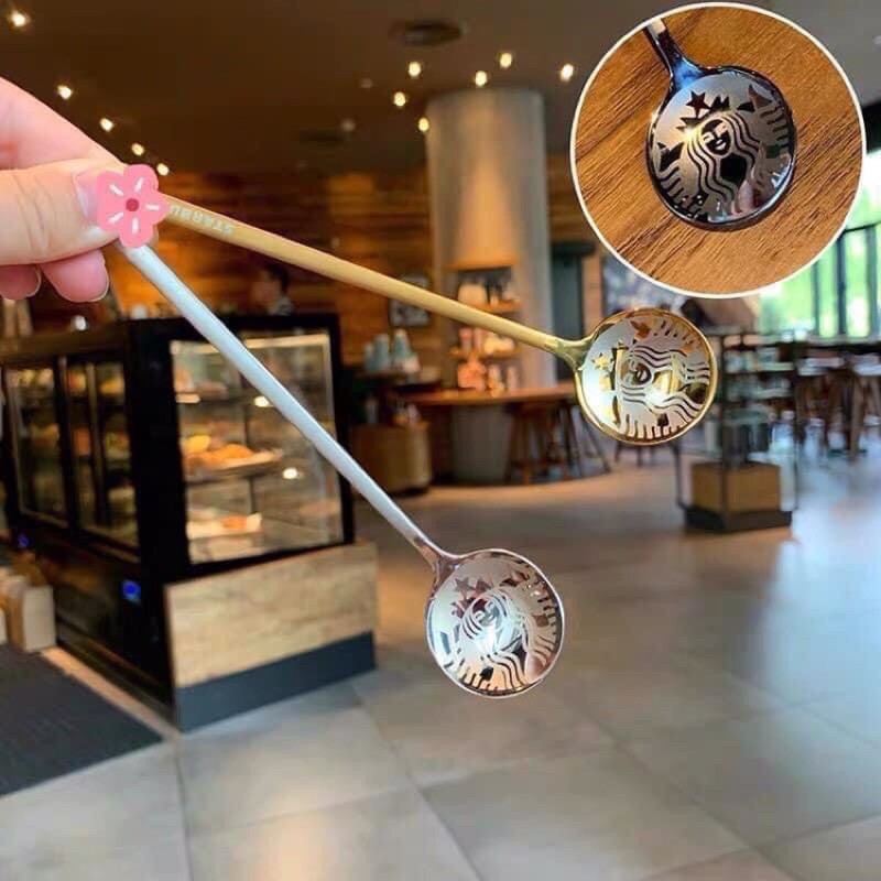 Muỗng / bộ 4 thìa starbuck sang trọng