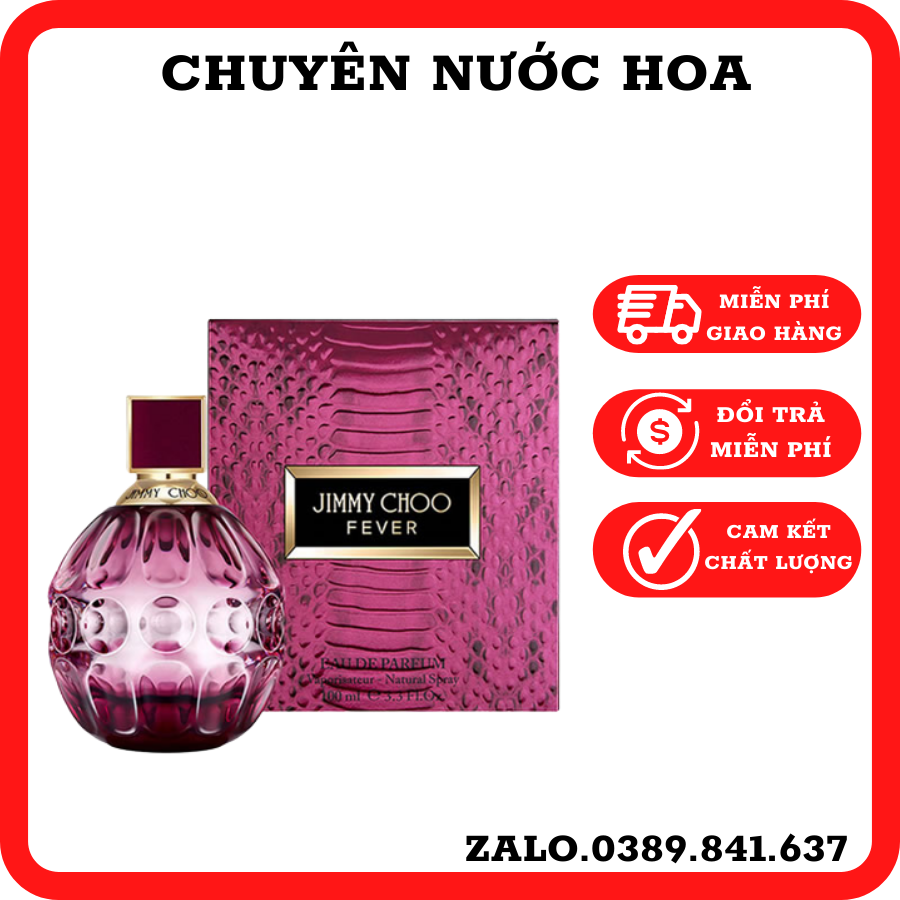 Nước hoa nữ jimmy choo fever 60ml
