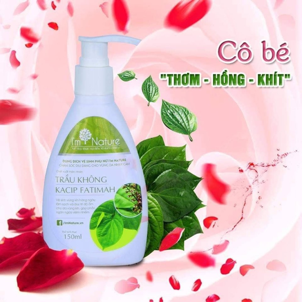 Dung dịch vệ sinh phụ nữ dung dịch vệ sinh trầu không im nature