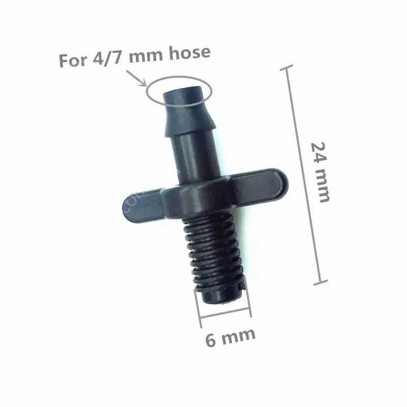 Giá sỉ bịch 100 khởi thủy 6mm 1 đầu ren, 1 đầu gài