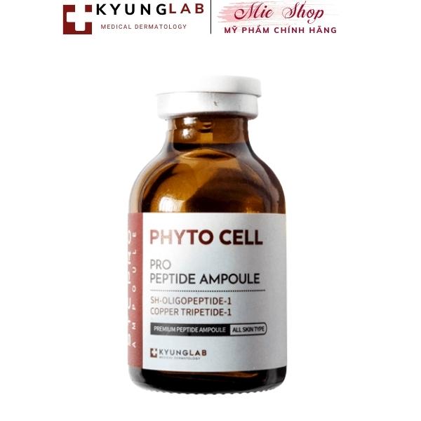 HOÀN TIỀN 15% - Tế bào gốc Phyto Cell Ampoule Kyung Lab 20ml serum phục hồi sau tái tạo peel da sáng da cân bằng dầu thừa cải thiện nếp nhăn phục hồi trẻ hóa da Mieshop1803