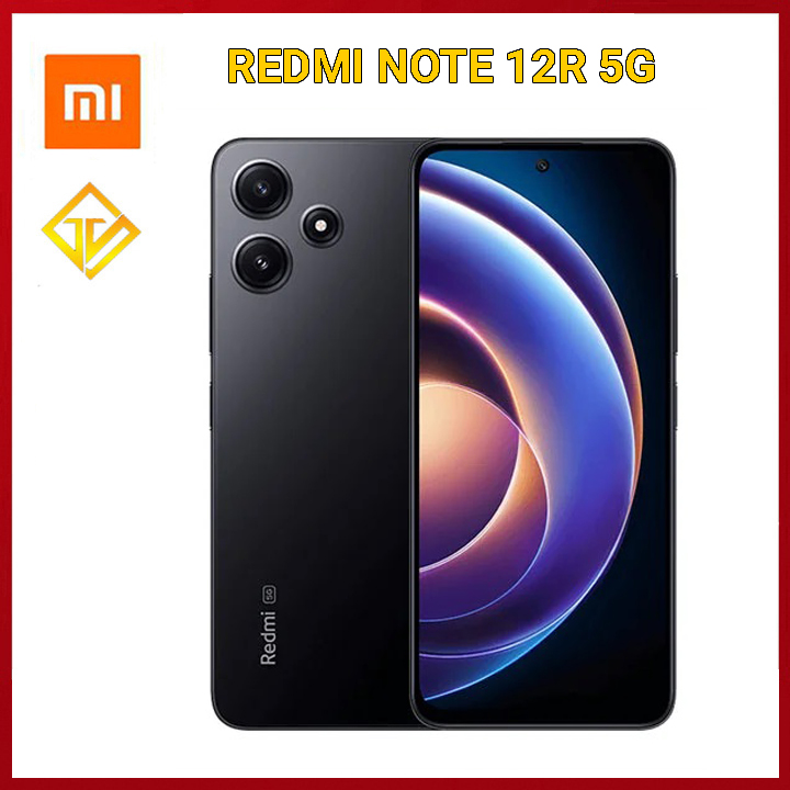 Điện thoại Redmi Note 12R 5G 8GB/128GB Snapdragon 4 Gen 2, Rom Quốc tế có sẳn Tiếng việt - Hàng nhập khẩu