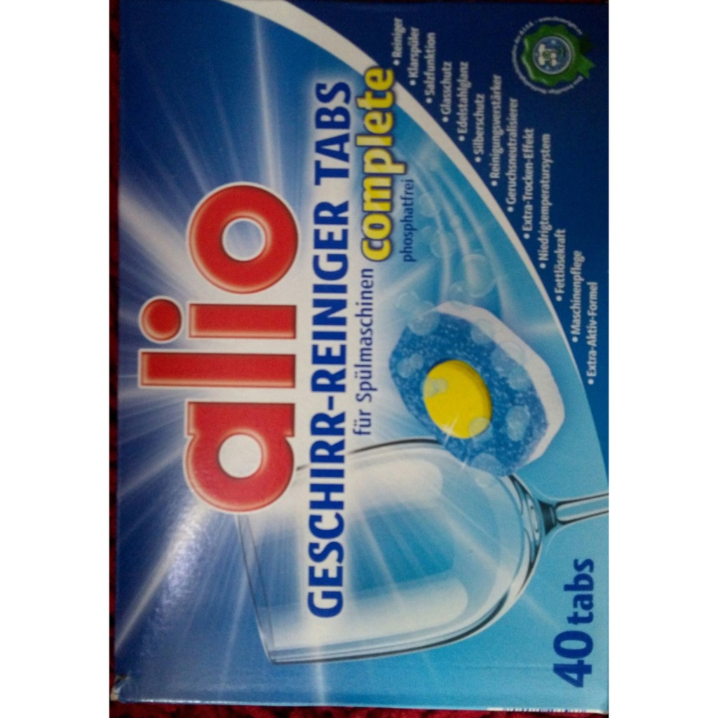 Viên rửa bát alio hôp 40 viên