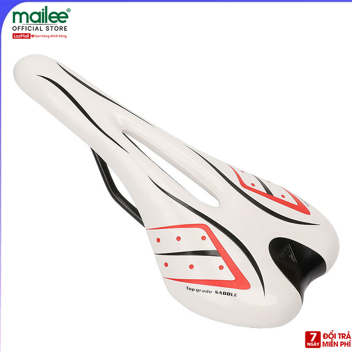 Yên Xe Đạp Đường Trường Siêu Êm Yên Xe Đạp Đua Thân Hẹp Bọc Da Cao Cấp Với Đệm Bọt Biển Mai Lee