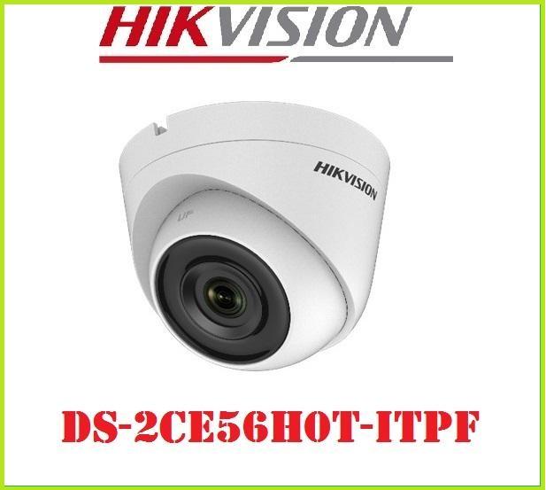 Camera dome hikvision ds-2ce56h0t-itpf 5mp