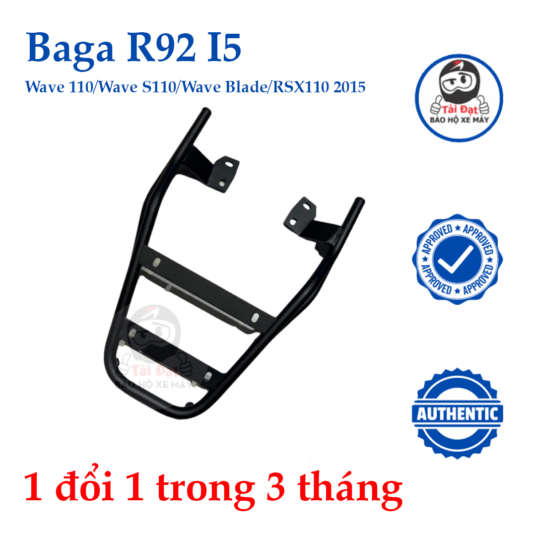 Baga xe máy r92 i5-wave 110/ wave s 110/ wave blade/rsx 110 2015