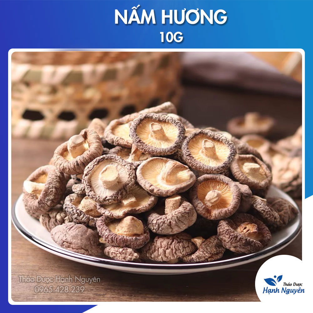Nấm hương 10g - Thảo dược Hạnh Nguyên