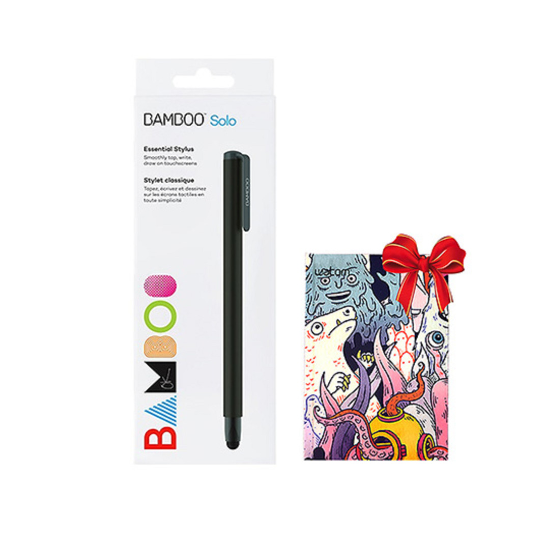 Bút cảm ứng wacom bamboo solo, 4th generation cs-190/r0-cx; cs-190/b0-cx; cs-190/w0-cx