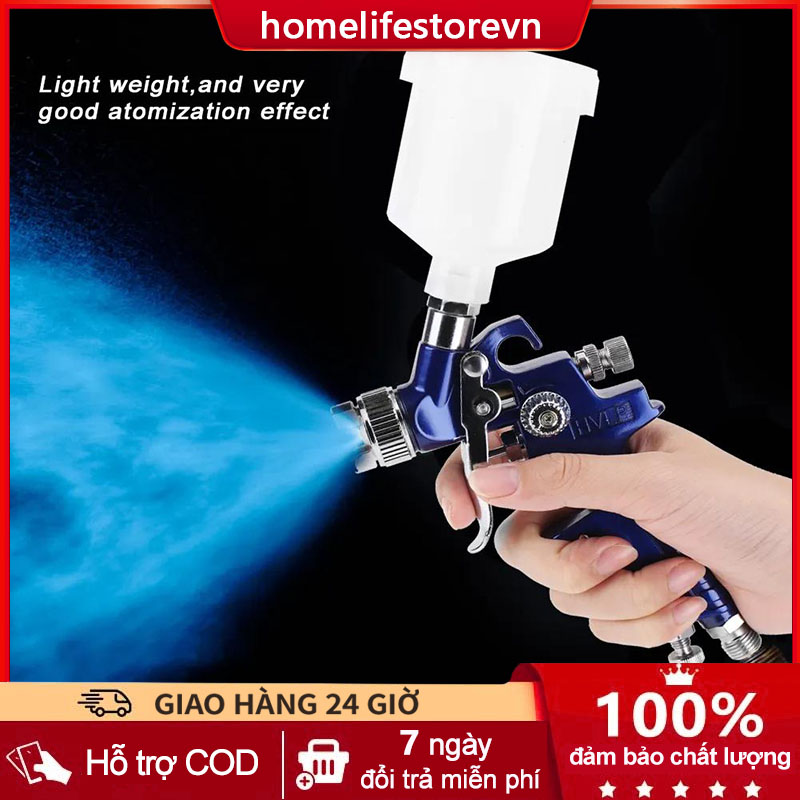 Súng Phun Sơn,Máy Phun Sơn Cầm Tay - Mini 0.8 / 1.0mm Đa Năng Tiện Dụng Áp Suất Thủ công home