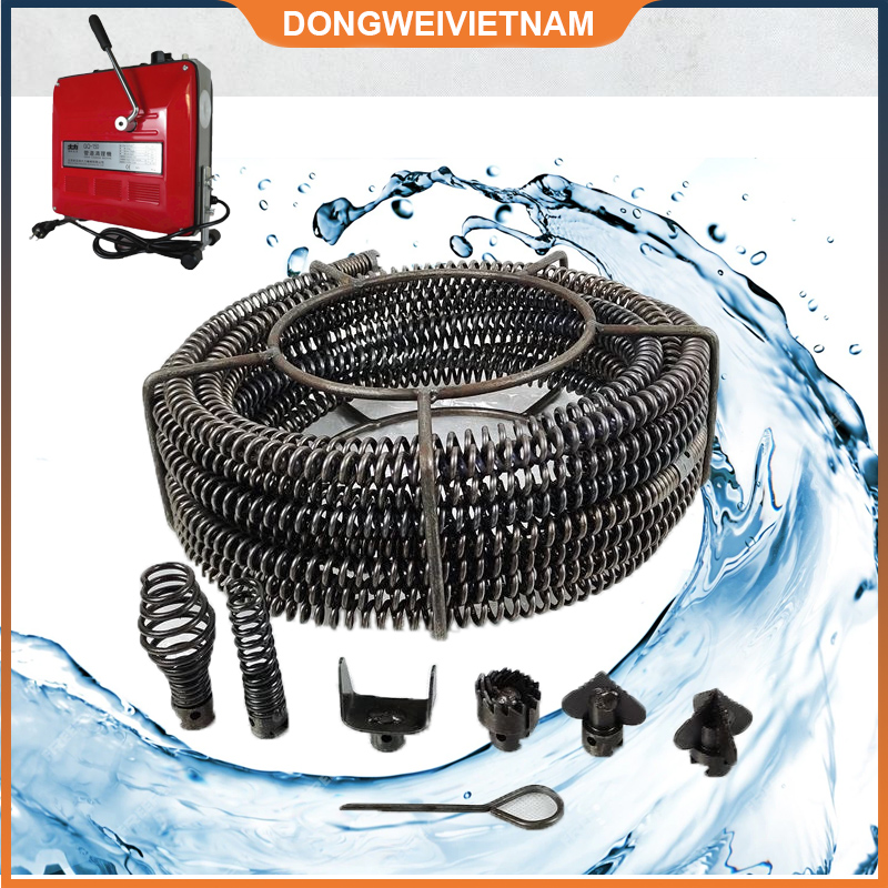 Dây lò xo thông cống D16 loại 2