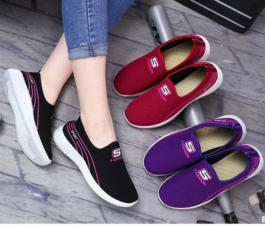Giày lười slipon nữ