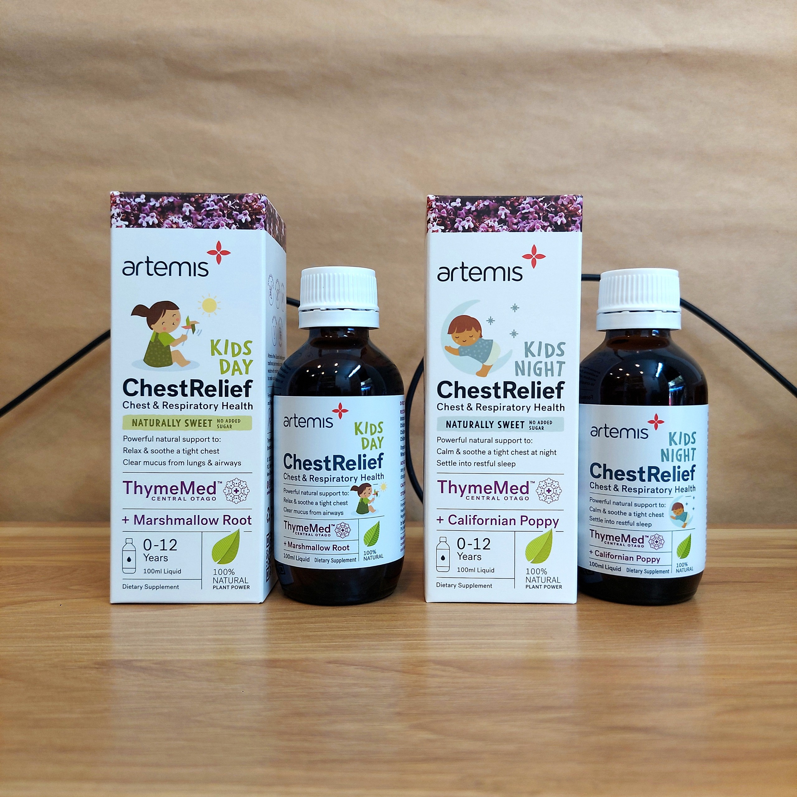 Siro Ho Ngày và Đêm - Artemis Kids Day/Night Chest Relief