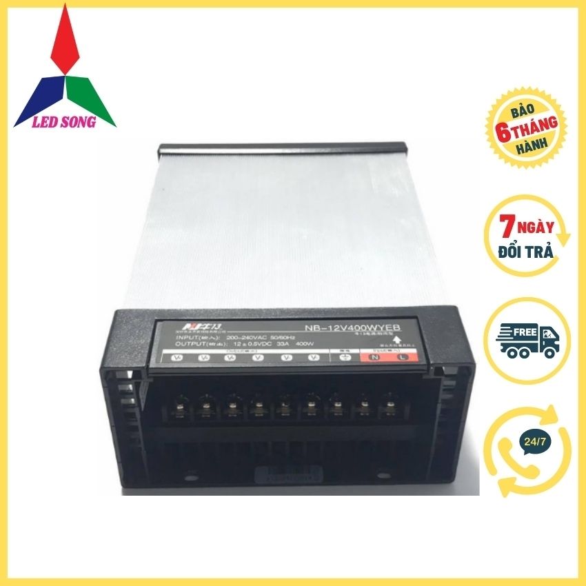 Nguồn 12v 33a NB Chống Nước