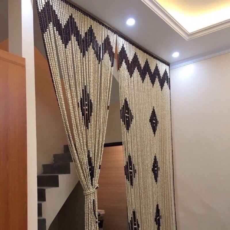 - rèm cửa hạt gỗ cao cấp mới loại 1mx2m