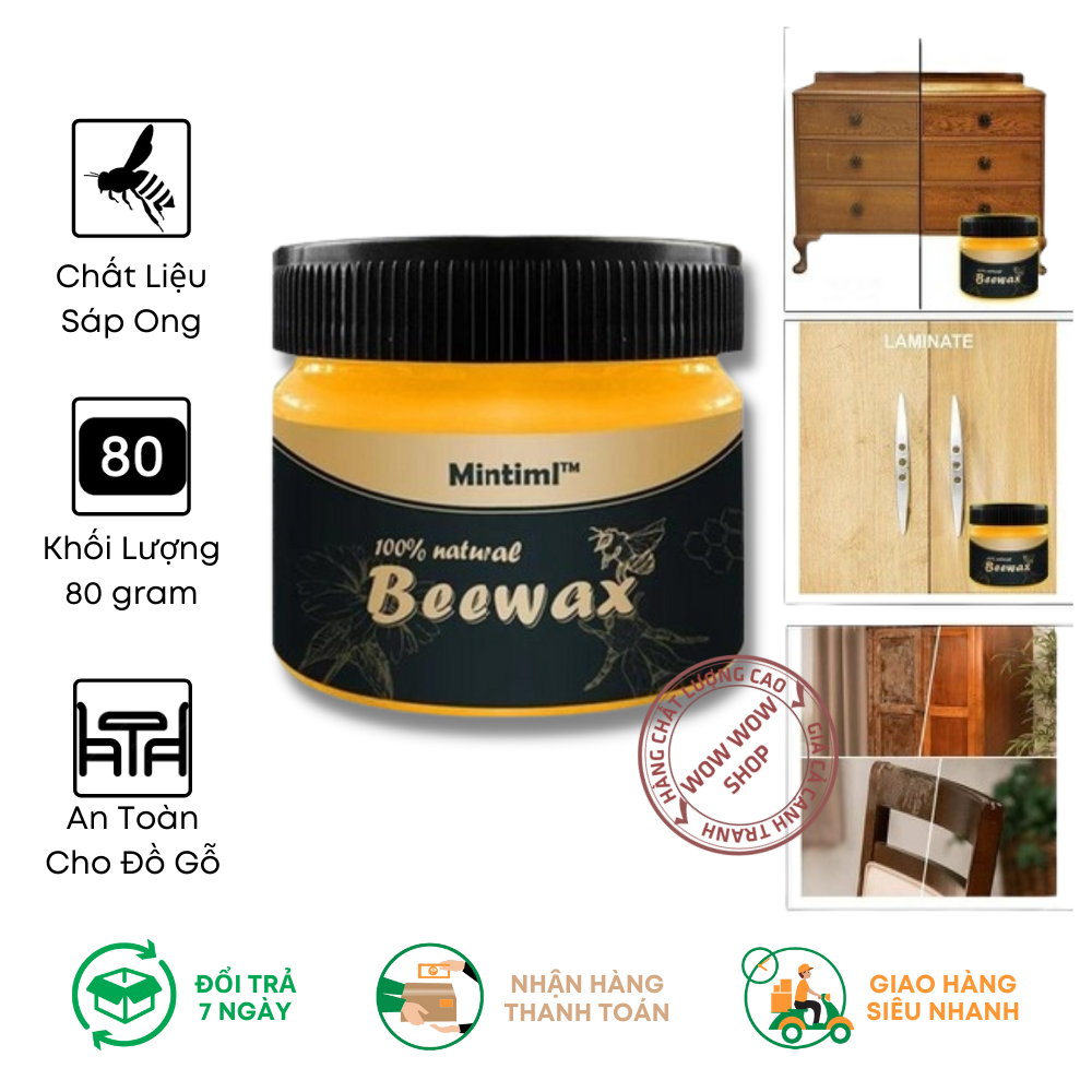 Sáp Ong Đánh Bóng Gỗ Beeswax