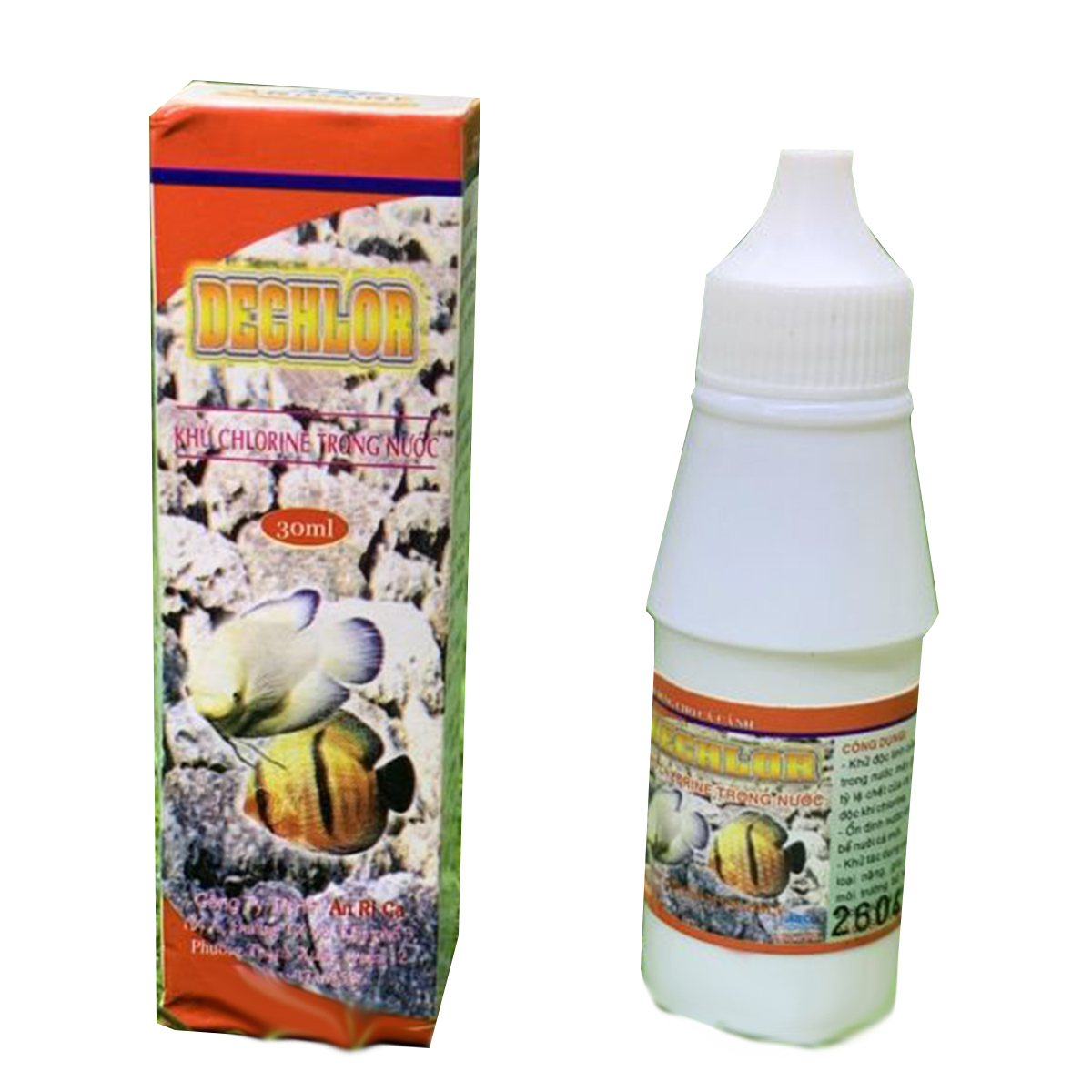 Dung dịch khử Chlorine trong nước máy, Dechlor Cho Bể Thủy Sinh, Hồ Cá