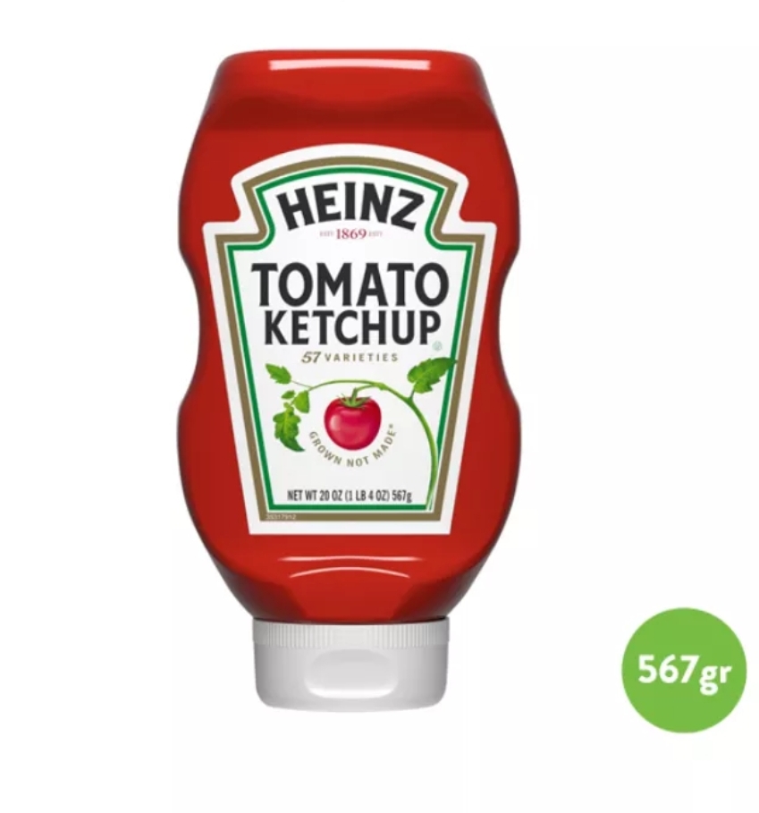 Tương cà heinz chai úp ngược chai 567g