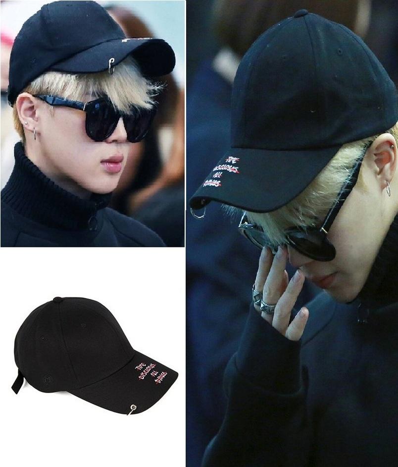 Mũ phớt mũ lưỡi trai JIMIN BTS TIME DIECLOSE